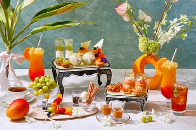 The Strings Omotesando Launches "Shine Muscat & Mango Juicy Summer Afternoon Tea"