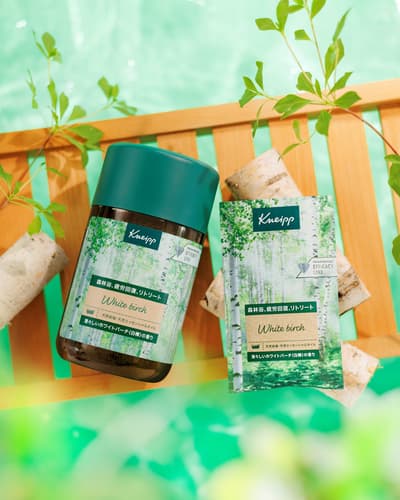 Kneipp's White Birch Bath Salt, Praised for Its Forest-Bathing Effect, Launches Nationwide September 1st