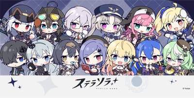 Artículos de personajes de Stella Sora disponibles para reserva en Sync Innovation