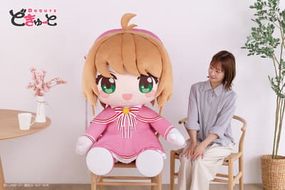 Cardcaptor Sakura: Clear Card's Sakura Kinomoto Gets an Oversized Plush from TAITO's Dokyuto Brand