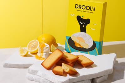 DROOLY, 6월 1일부터 한정판 레몬 & 까망베르 허니 휘낭시에 출시
