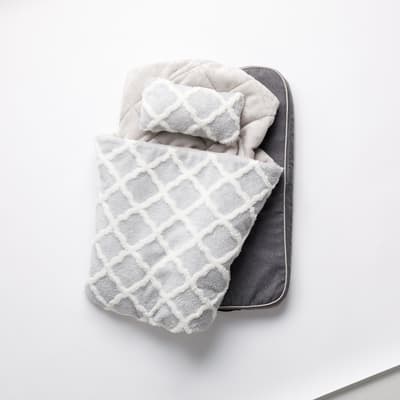 Nitori推出可愛寵物棉被組，讓寵物鑽進去享受溫暖