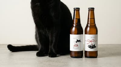 Sankt Gallen's LINE Gift-Exclusive "Black Cat Feelings" Beers Go on General Sale