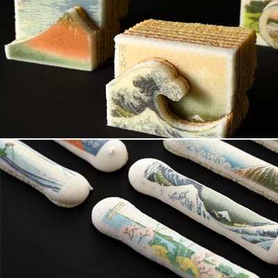 透過精緻甜點體驗葛飾北齋的《富嶽三十六景》