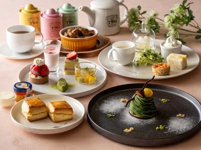 横滨洲际8号码头酒店 Larboard 下午茶 ～春～