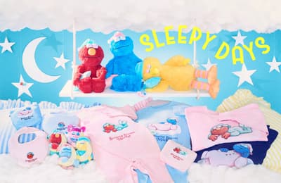 SESAME STREET MARKET 推出受 9 月 3 日“睡眠日”启发的“SLEEPY DAYS”系列