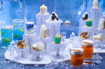Oirase Keiryu Hotel Introduces "Ice Fall Afternoon Tea," Capturing Oirase Stream's Delicate Winter Ice World