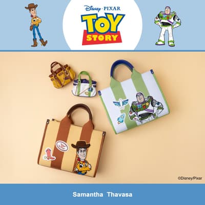 Samantha Thavasa Launches "Toy Story" Collection With Woody and Buzz Lightyear-Themed Bags