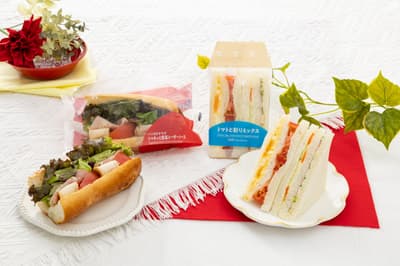 Repletos de vegetales coloridos: Seven-Eleven lanza los sándwiches 'Pan DE Salad' y 'Tomate y Mezcla Colorida' para el verano