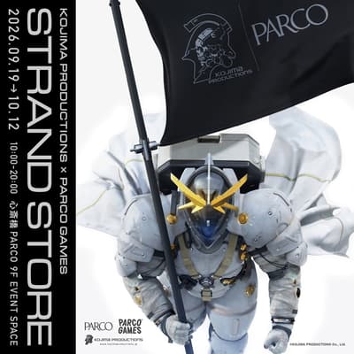 KOJIMA PRODUCTIONS × PARCO GAMES STRAND STORE Dibuka di Shinsaibashi PARCO, Osaka