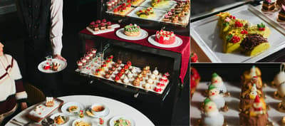 Kyoto Century Hotel Holds Christmas Sweets Buffet "The Royal Lounge - Sweets Christmas -" with Dessert Wagon Service
