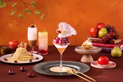 Anniversaire Cafe 表參道推出「秋季甜點系列」，帶來栗子、梨子與葡萄等美味饗宴
