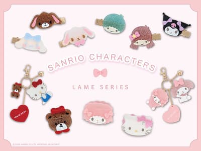 粧美堂推出 Sanrio Characters 閃亮系列髮飾