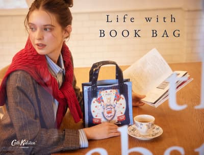 캐스 키드슨, 10월 28일부터 다이칸야마 츠타야 서점에서 'Life with BOOK BAG' 팝업 스토어 개최