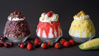 Pastry Chef's "Dolce Kakigori" Shaved Ice with Seasonal Ingredients Starts June 16 at Royal Pines Hotel Urawa Pastry Shop La Mora