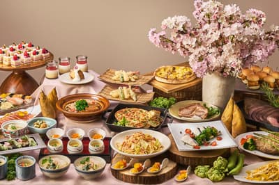 京都威斯汀都酒店的「京都春爛漫」自助餐，品嚐春季的味蕾饗宴