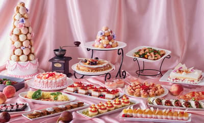 Hotel Agora Osaka Moriguchi เปิดตัวบุฟเฟต์ Peach & Fig Sweets Maison ต้อนรับฤดูร้อน