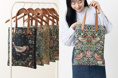 Jubilee推出六款William Morris提花編織托特包