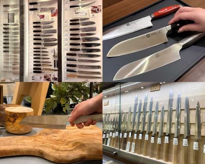 Toko Utama Hankyu Umeda Menawarkan Pojok 'Perbandingan Genggaman Pisau' untuk Menemukan Pisau Dapur yang Tepat