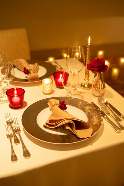 福冈日航酒店将于2月14日推出限定一晚的“静谧与火焰情人节晚餐”