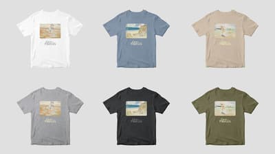 เสื้อยืด Grave of the Fireflies (สุสานหิ่งห้อย) รุ่นใหม่จาก Shinchosha เพิ่ม 3 ลายใหม่จากภาพวาดสีน้ำสุดหายาก