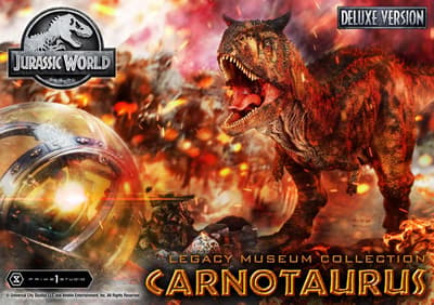 Prime 1 Studio Unveils a 1/15 Scale Carnotaurus Statue from Jurassic World: Fallen Kingdom