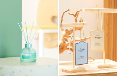LAVONS Brings Its Popular Scents Home With Green Heaven Bedroom Diffuser and Two Paper Fragrances