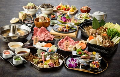 Kyukamura Shonai Haguro sirve un kaiseki exclusivo de invierno para comparar la ternera de Yonezawa y la de Yamagata a partir del 1 de diciembre