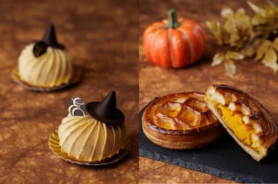 La pastelería Patisserie Edmont del Hotel Metropolitan Edmont presenta dulces de Halloween rellenos de calabaza este otoño