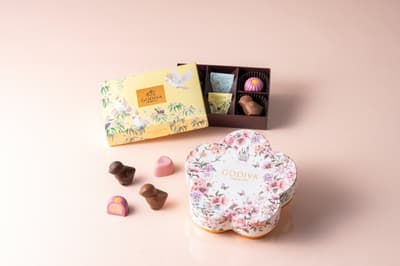 GODIVA Japan 推出 2026 春季限定系列「羽ばたく 花咲く春」