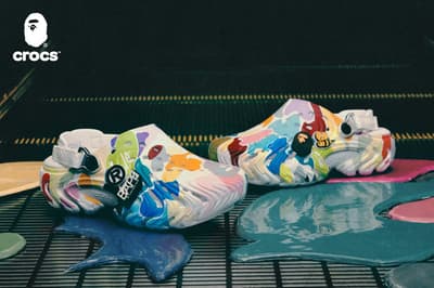 La colección BAPE x Crocs FW26 con el MULTI CAMO Echo II sale a la venta el 3 de octubre