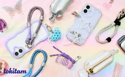 New Mobile Straps from tokitam Add a Touch of Magic to Your Everyday Look