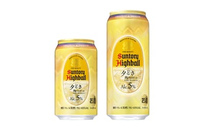 三得利推出全新「角Highball罐〈夕時〉」，搶攻傍晚餐飲時光