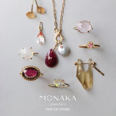 Pop-Up Store de MONAKA jewellery en Tomorrowland Lumine Ikebukuro, apertura el 11 de junio