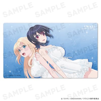 TV Anime "I Made Friends with the Second Prettiest Girl in My Class" Character Rubber Mat, B2 Tapestry, Acrylic Character Stand, and Puni-Kore! Acrylic Figure Now Open for Orders