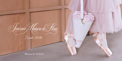 Maison de FLEUR celebra el "Día de Maison de FLEUR" el 7 de agosto con una nueva colección temática de rosas
