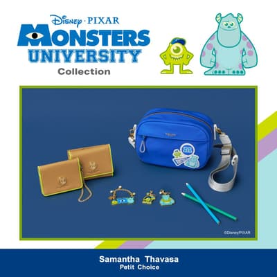 Samantha Thavasa Petit Choice 推出迪士尼與皮克斯《怪獸大學》系列聯名商品