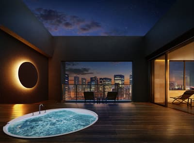 El hotel FAV LUX Nagoya Marunouchi abrirá en abril de 2027 con habitaciones para hasta 6 huéspedes y una sauna en la azotea