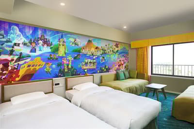 Tokyo Disney Celebration Hotel – Discover Akan Menerima Pembaruan Seni Kamar Pertama Sejak Dibuka