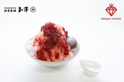 仙台的九重本舗玉澤推出「MIGAKI-ICHIGO」草莓限定版刨冰