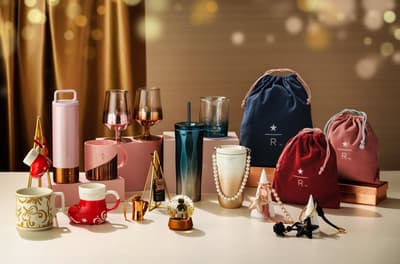Starbucks Reserve® Roastery Tokyo Merilis Koleksi Produk Liburan dengan Peralatan Minum Berkilau dan Barang-Barang Meriah