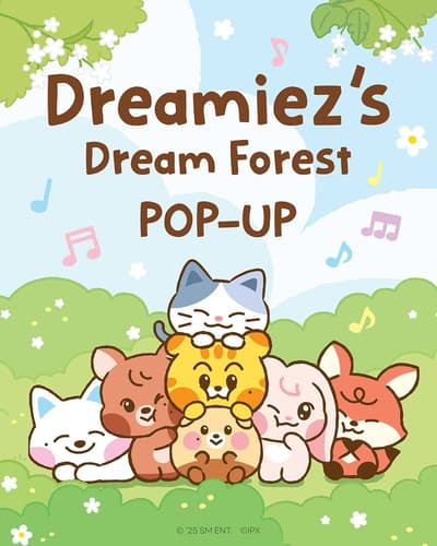 NCT DREAM官方角色「Dreamiez」快閃店在澀谷開幕