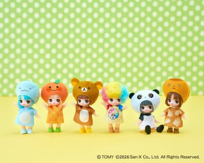 Anunciada la colección Puchi Licca-chan San-X Universe para su lanzamiento en junio de 2026