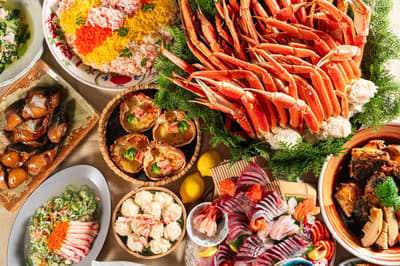 The Pulse Kirishima Hosts "Marugoto Kani Matsuri" Crab Festival with About 20 All-You-Can-Eat Crab Dishes from December 1