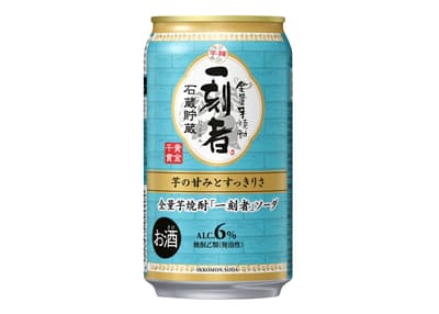 타카라 주조, 10월 13일 '잇코몬' 소다 6도 출시