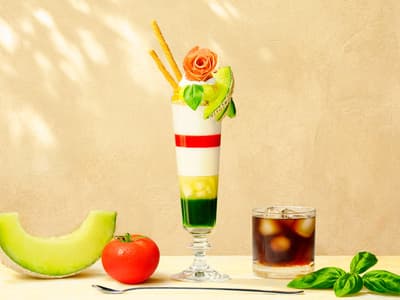 Mesm Tokyo Launches Summer-Limited Prosciutto and Melon "Layered Parfait" Inspired by Roman Afternoons