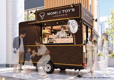MOMI&TOY'S 하라주쿠 YM 스퀘어점, 11월 11일 재오픈과 함께 메밀 갈레트 출시