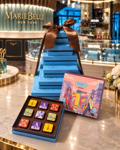 New York Chocolate Brand MarieBelle Opens "MarieBelle Shibuya" at Shibuya Scramble Square on October 28, 2026