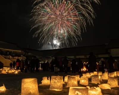 冬季祭典“冬季游乐×篝火&烛光之夜”将于2026年2月7日在道の駅かづの举办