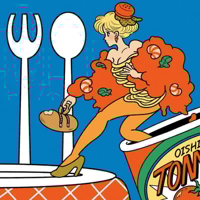 懷舊流行插畫家Sanlemo個展“MY NAME IS SANLEMO”於10月22日至28日在伊勢丹新宿首次亮相